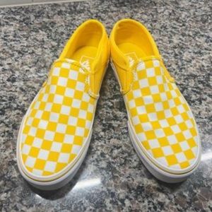 Womens Yellow Vans